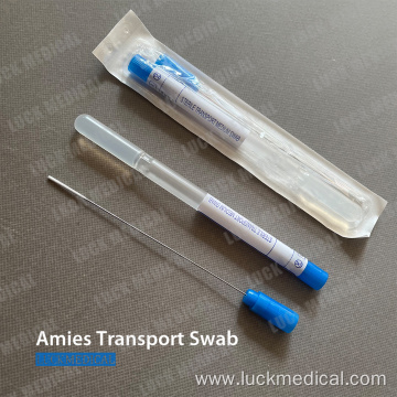 Plastic Transport Swab with Tube Rayon Tip CE